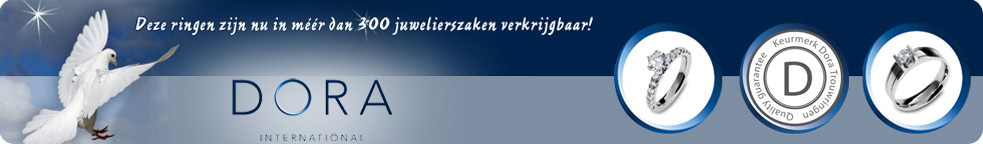Logo Dora trouwringen